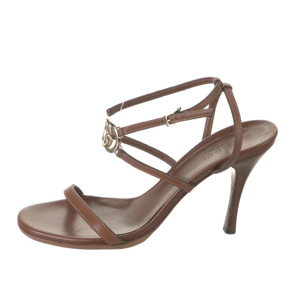 Authentic EUC Gucci Leather Sandals - Picture 2 of 8